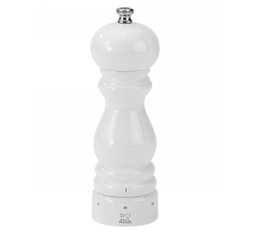 Мельница для перца Paris Peugeot, 18 см. белый лак