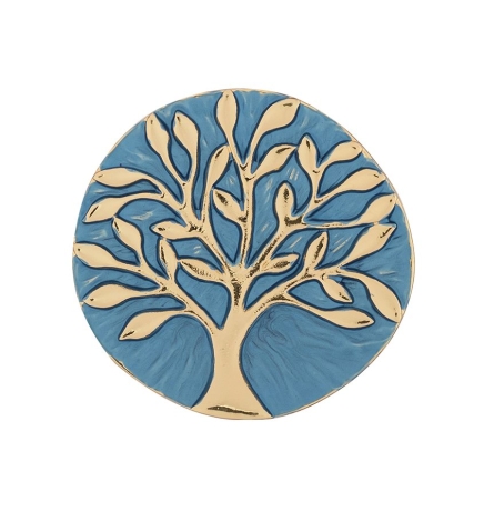 Брошь Дерево с листьями XZ1362.22 BL/G Shadore