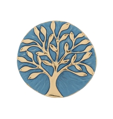 Брошь Дерево с листьями XZ1362.22 BL/G Shadore