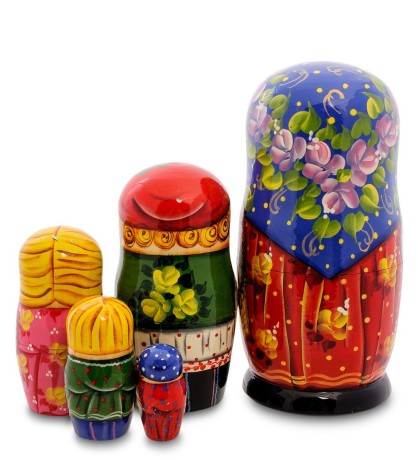 МР-24/ 34 Матрешка 5м "Анастасия с баранками"