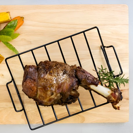 Решетчатая жаровня с антипригарным покрытием, KC 30х21х7см. нерж/сталь Kitchen Craft