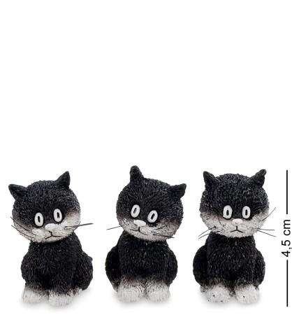 DUB 24 Статуэтка "Дружный ряд" (Cats in a row.Parastone)