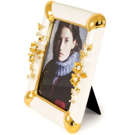 Рамка для фотографий, 26х33 см. EMOZIONI, керамика, swarovski