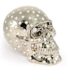 Череп, 24х15х18 см. PISTOLETTO, керамика, платина, swarovski