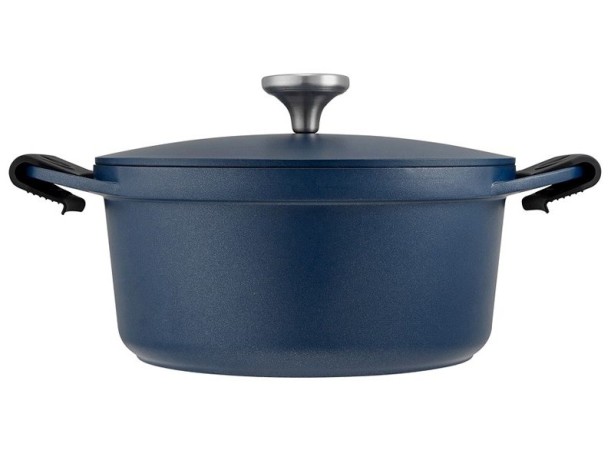 Кастрюля Agile, синяя, 24 см, 4,2 л. Maxwell & Williams