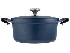 Кастрюля Agile, синяя, 24 см, 4,2 л. Maxwell &amp; Williams