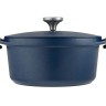 Кастрюля Agile, синяя, 24 см, 4,2 л. Maxwell & Williams