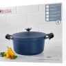 Кастрюля Agile, синяя, 24 см, 4,2 л. Maxwell & Williams