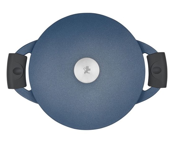 Кастрюля Agile, синяя, 24 см, 4,2 л. Maxwell & Williams