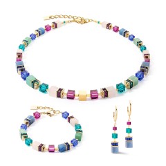 Колье Multicolour Gemstone 3039/10-1561 Coeur de Lion