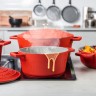 Форма для запекания из литого аллюминия RED, 2,5 л. MC Kitchen Craft