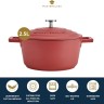 Форма для запекания из литого аллюминия RED, 2,5 л. MC Kitchen Craft