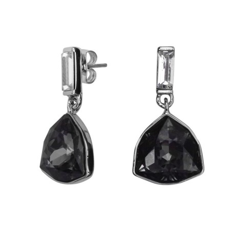 Серьги Silver Night A2110SW-E04.3 BW/S Fiore Luna