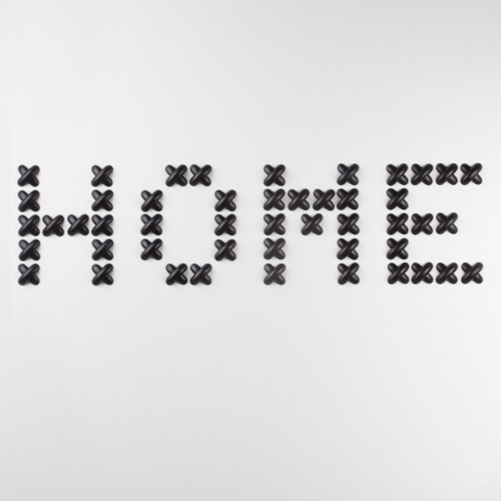 Декор для стен Cross Stitch, черный, Umbra