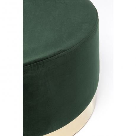 Пуф Cherry, коллекция "Вишня" 55*35*55, Полиэстер, Полиуретан, ДСП, Сталь, Зеленый