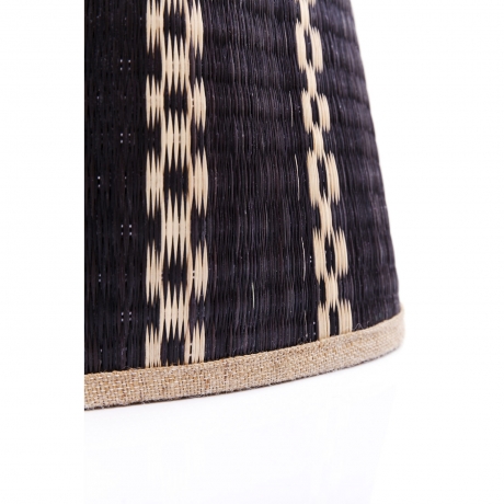 Корзина Nizza, коллекция "Низза", ручная работа 40*43*40, Ротанг, Черный