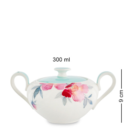 JK-185 Чайный сервиз 15 пр. на 6 перс. "Тоскана" (Toscana Pavone)