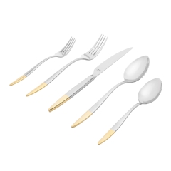 Набор столовых приборов, 30 шт. MERCURY GOLD Hisar