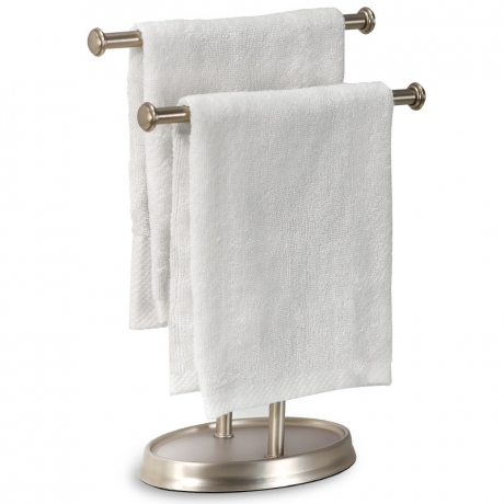 Держатель для полотенец напольный Palm никель, Umbra