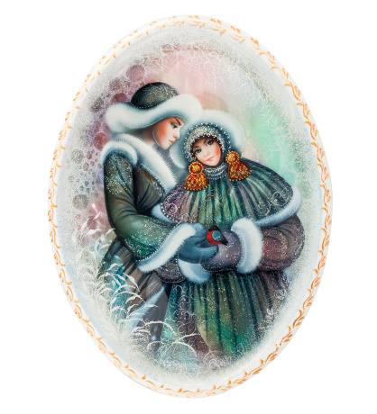 ШК-35/ 8 Шкатулка "Влюбленные" исп. Веснушка