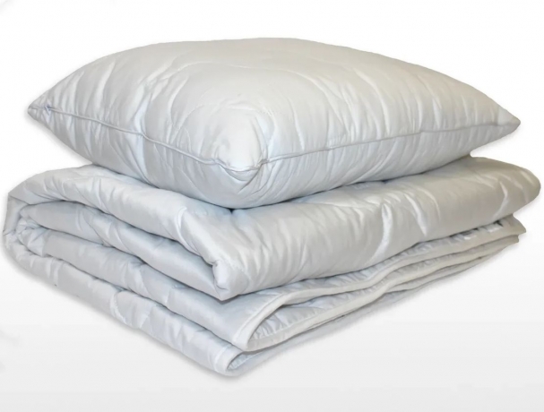 Подушка регулируемая "Бархатный бамбук" с бамбуком в чехле из микрофибры, 50х68 см. Natures