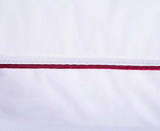 Подушка упругая пуховая "Ружичка" 50х68 см., из твилла, Natures