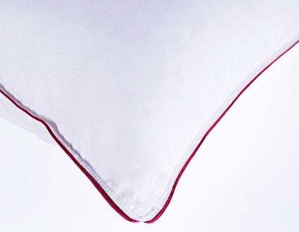 Подушка упругая пуховая "Ружичка" 50х68 см., из твилла, Natures