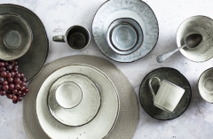 Тарелка десертная Organic Dutch Rose, зел.