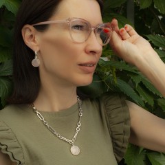 Колье ROSE QUARTZ