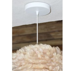 Набор для подключения Rosette black, метал. канопи (шнур-подвес) 2,1, Umage