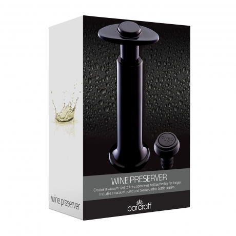 Набор из пробок и вакуумной помпы для вина (3 шт) Kitchen Craft