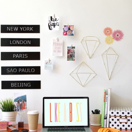 Настольная фоторамка hoopla ромбовидная, 10*22 см, Umbra