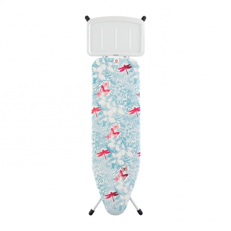 Гладильная доска 124х38 см (B), Ботанический сад, белый Brabantia