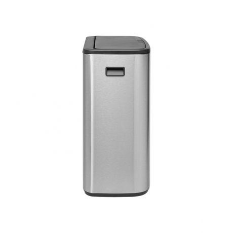 Мусорный бак Touch Bin Bo (60 л), Стальной матовый (Fingerprint Proof) Brabantia