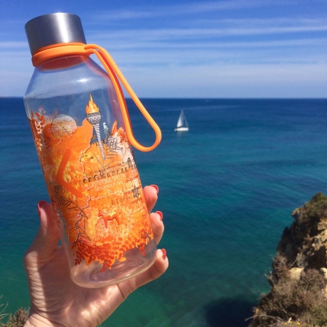 Бутылка спортивная WisdomFlask™ Fire, 0.65 л. Carl Oscar