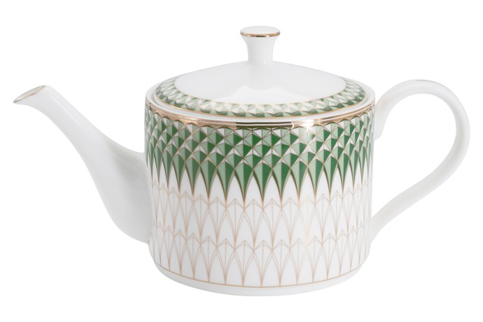 Чайный сервиз Изумруд, 6 персон, 21 предмет Emily