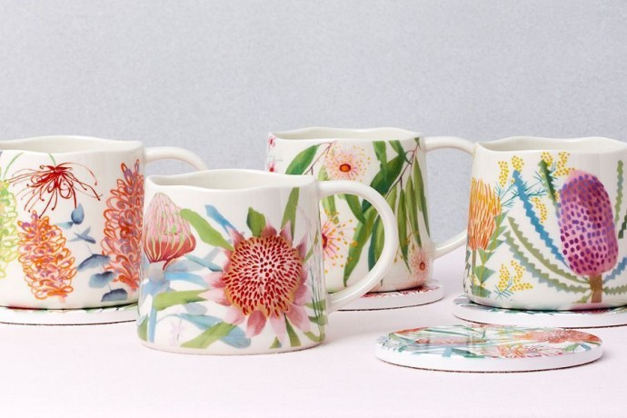 Кружка Цветущий луг телопея, 0,35 л. Maxwell & Williams