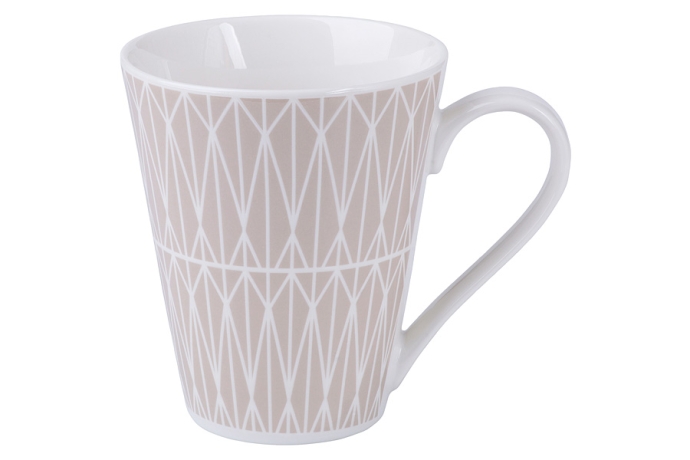 Обеденный набор на 4 персоны Зенит, серо-бежевый, 16 предметов Maxwell & Williams