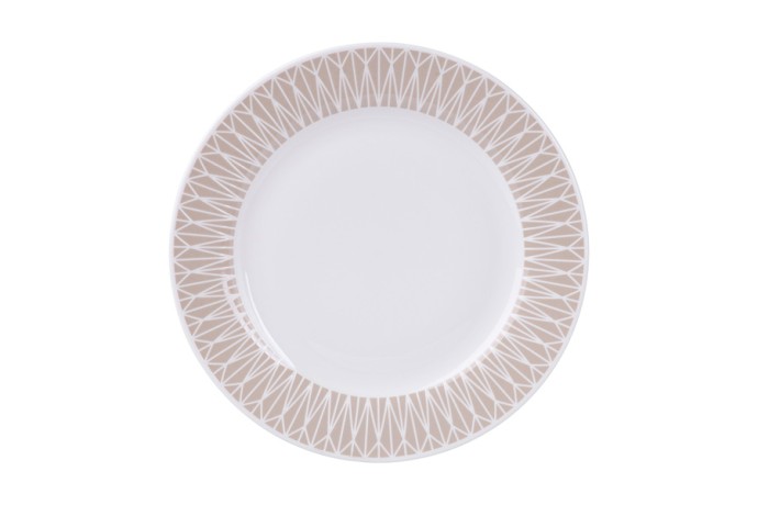 Обеденный набор на 4 персоны Зенит, серо-бежевый, 16 предметов Maxwell & Williams