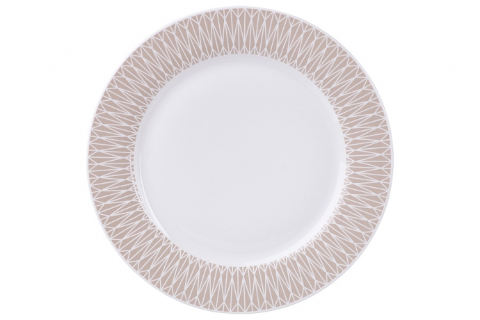 Обеденный набор на 4 персоны Зенит, серо-бежевый, 16 предметов Maxwell & Williams