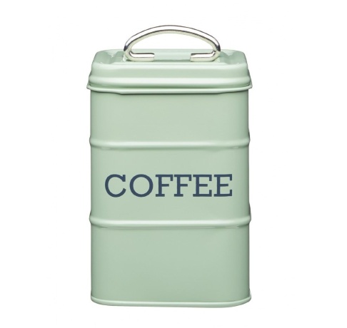 Ёмкость для хранения кофе, 11х11х17 см. Living Nostalgia green Kitchen Craft