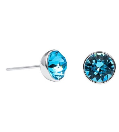 Пусеты Aqua SWE298 AQ S Fiore Luna