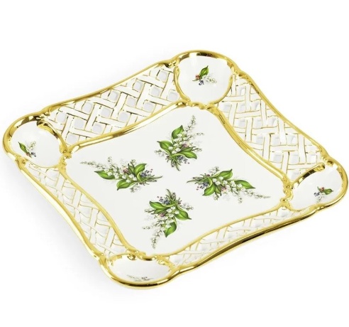 Блюдо, 31х31 см. PRIMAVERA, керамика