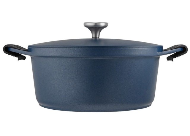 Кастрюля Agile, синяя, 28 см, 6,3 л. Maxwell & Williams