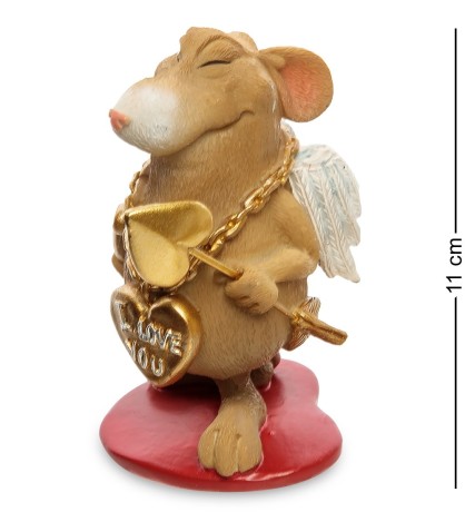 RV-769 Статуэтка Крыска "Амурный Новый год" (W.Stratford)