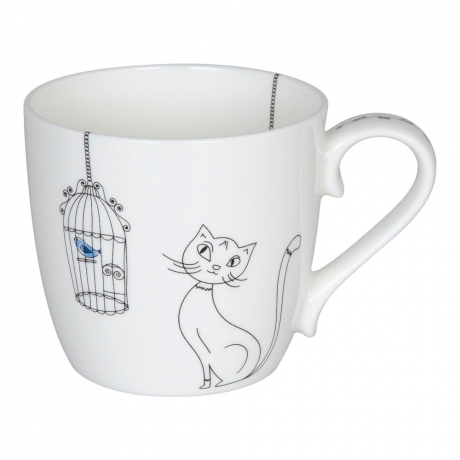 Кружка "Кошки и птички" Koenitz