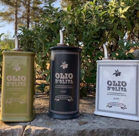 Бутылка для масла, 250 мл. зеленый, Oliere Vintage Nuova Cer