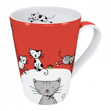Кружка, 400 мл. "Кошка" Koenitz