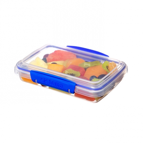 Контейнер прямоугольный низкий KLIP IT, 380 мл. Sistema