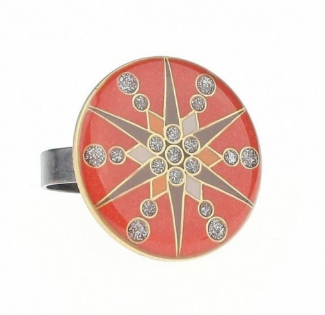 Кольцо Звезда K74505 R Clara Bijoux